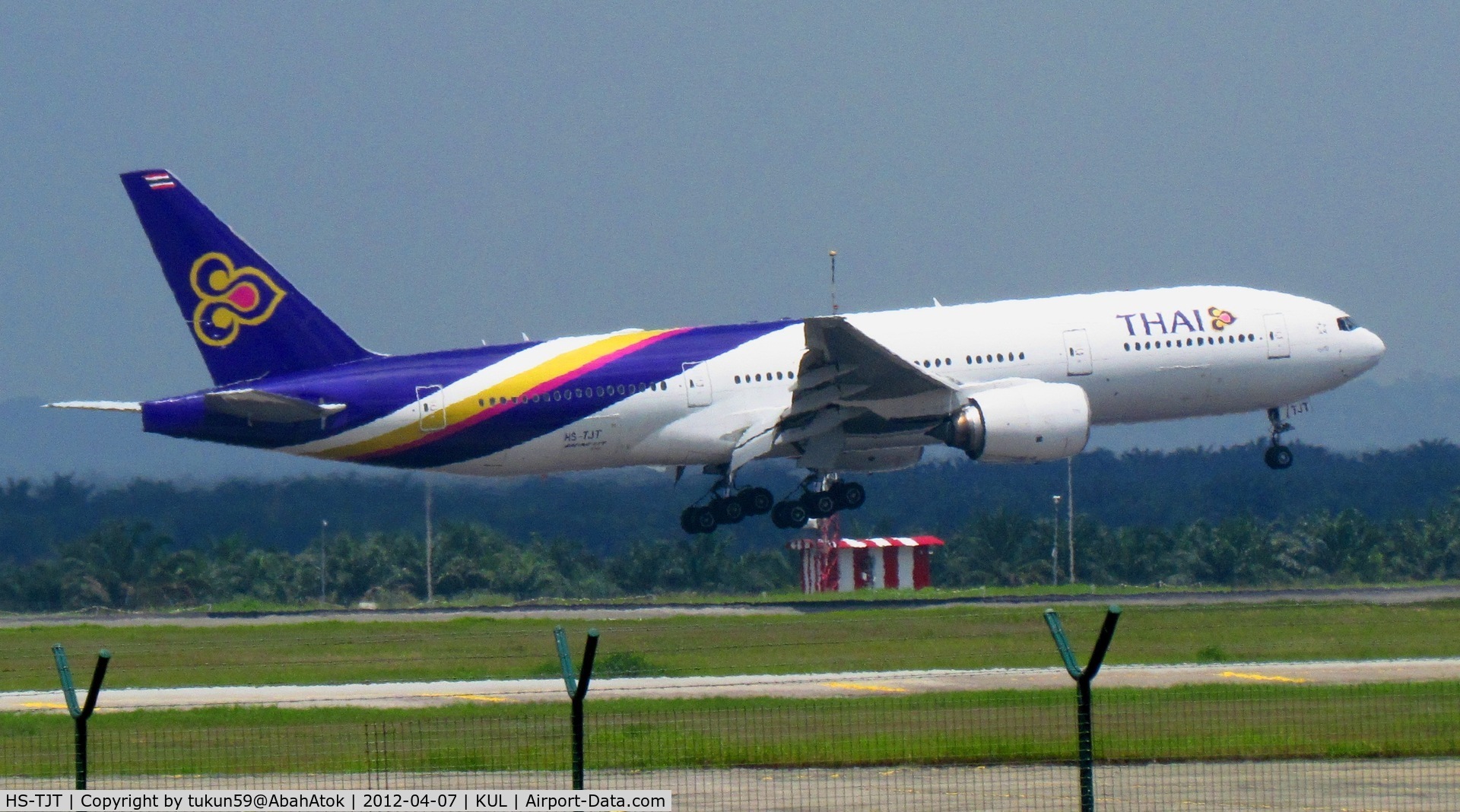 HS-TJT, 2006 Boeing 777-2D7/ER C/N 34588, Thai Airways International