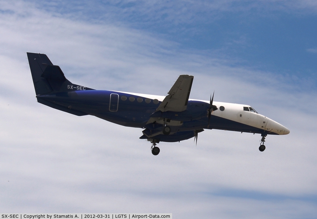 SX-SEC, 1994 British Aerospace Jetstream 41 C/N 41040, Landing on runway 34