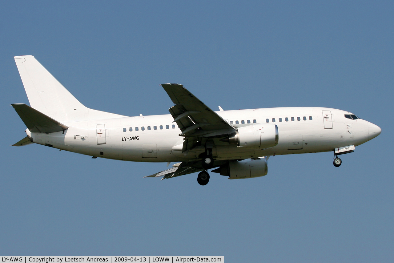 LY-AWG, 1993 Boeing 737-522 C/N 26700, SkyEurope
