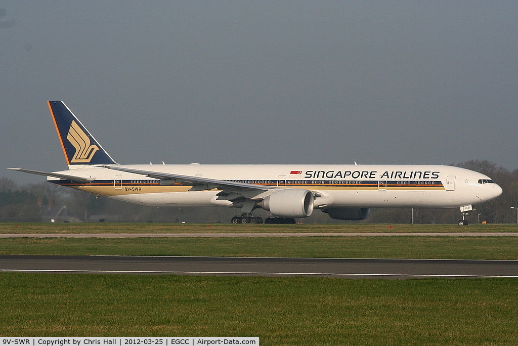 9V-SWR, 2008 Boeing 777-312/ER C/N 34583, Singapore Airlines