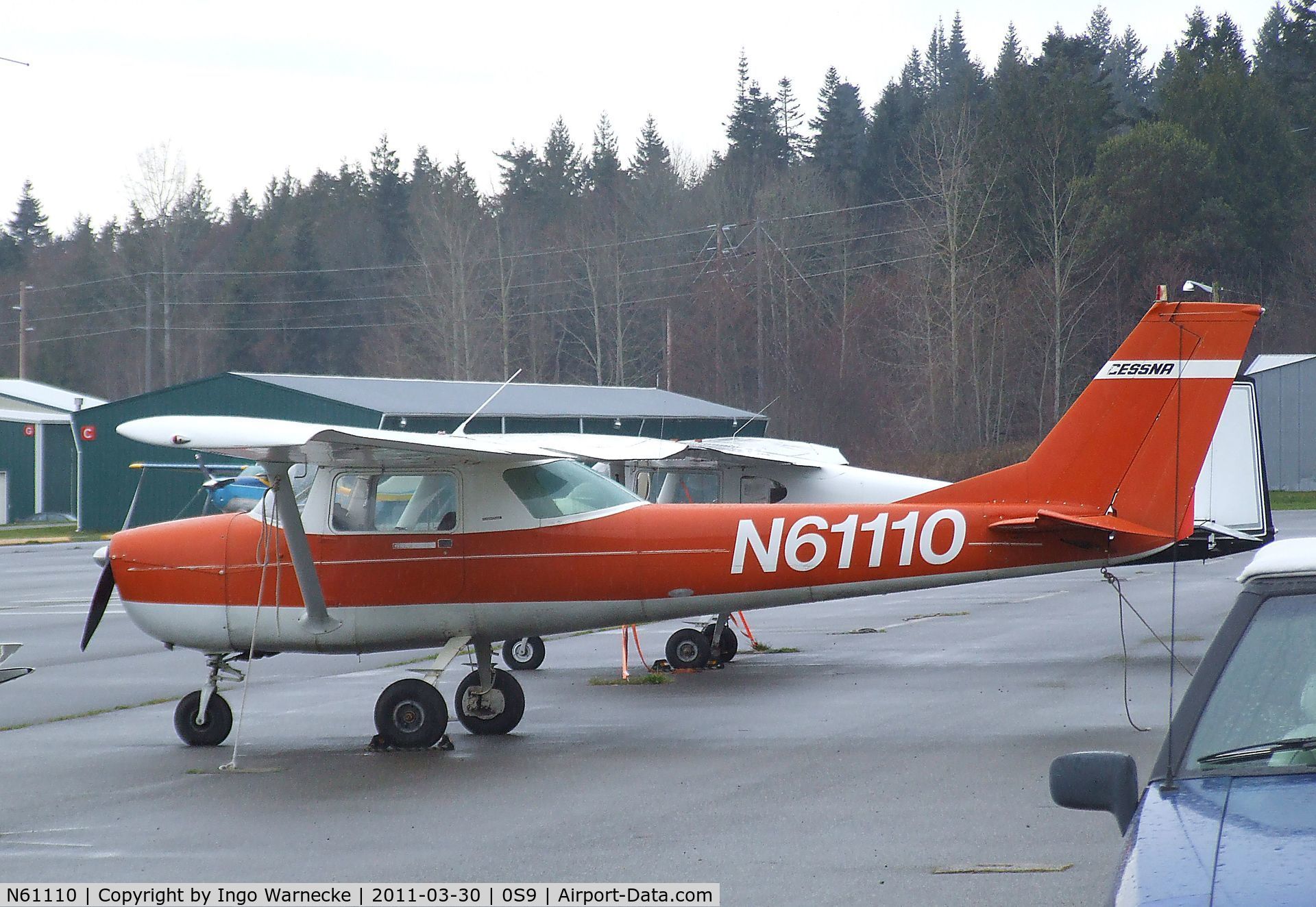 N61110, 1969 Cessna 150J C/N 15070809, Cessna 150J Commuter at Jefferson County Intl Airport, Port Townsend WA