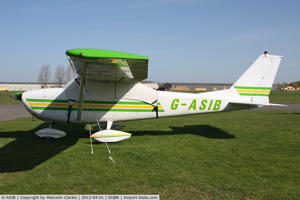 G-ASIB, 1963 Reims F172D C/N 0006, Reims F172D, Breighton Airfield's 2012 April Fools Fly-In.