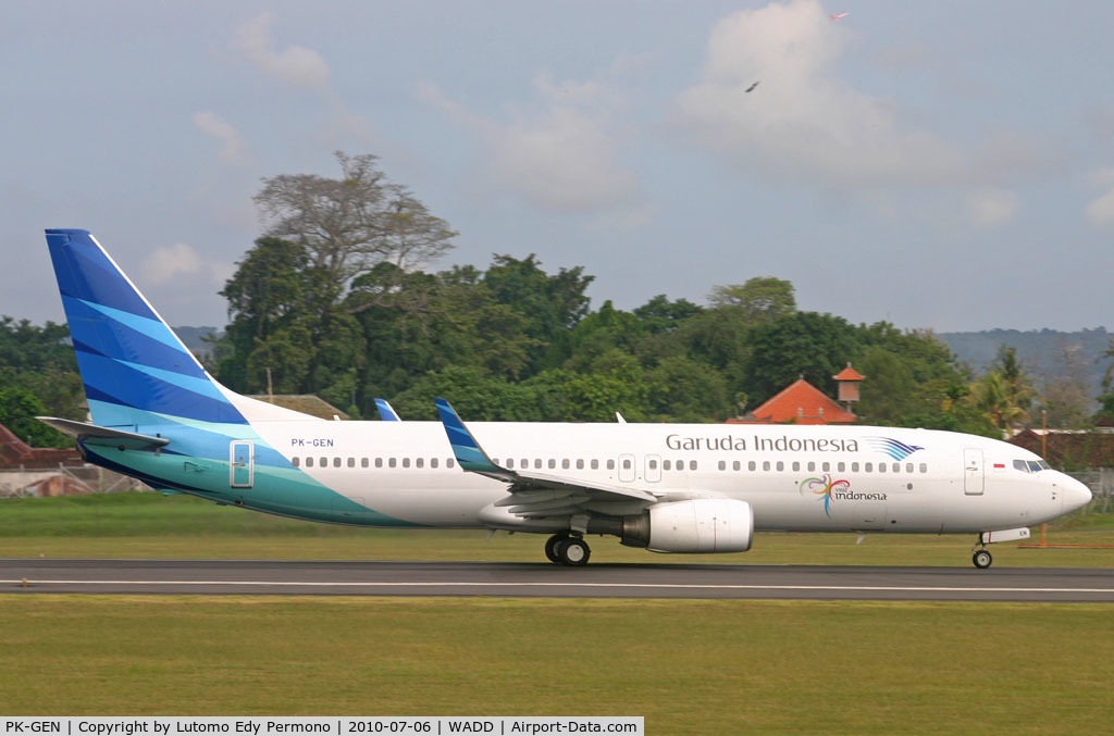 PK-GEN, 2001 Boeing 737-8AS C/N 29929, Garuda Indonesia