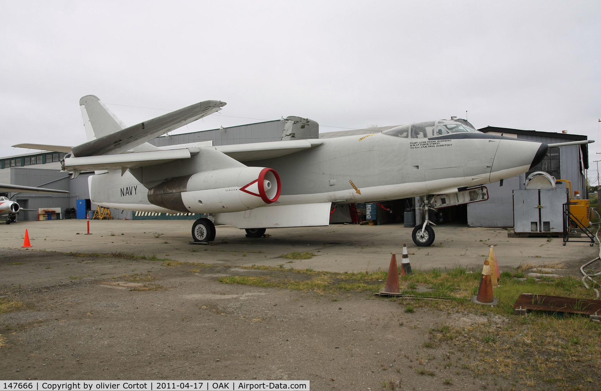 147666, Douglas KA-3B Skywarrior C/N 12430, Oakland museum