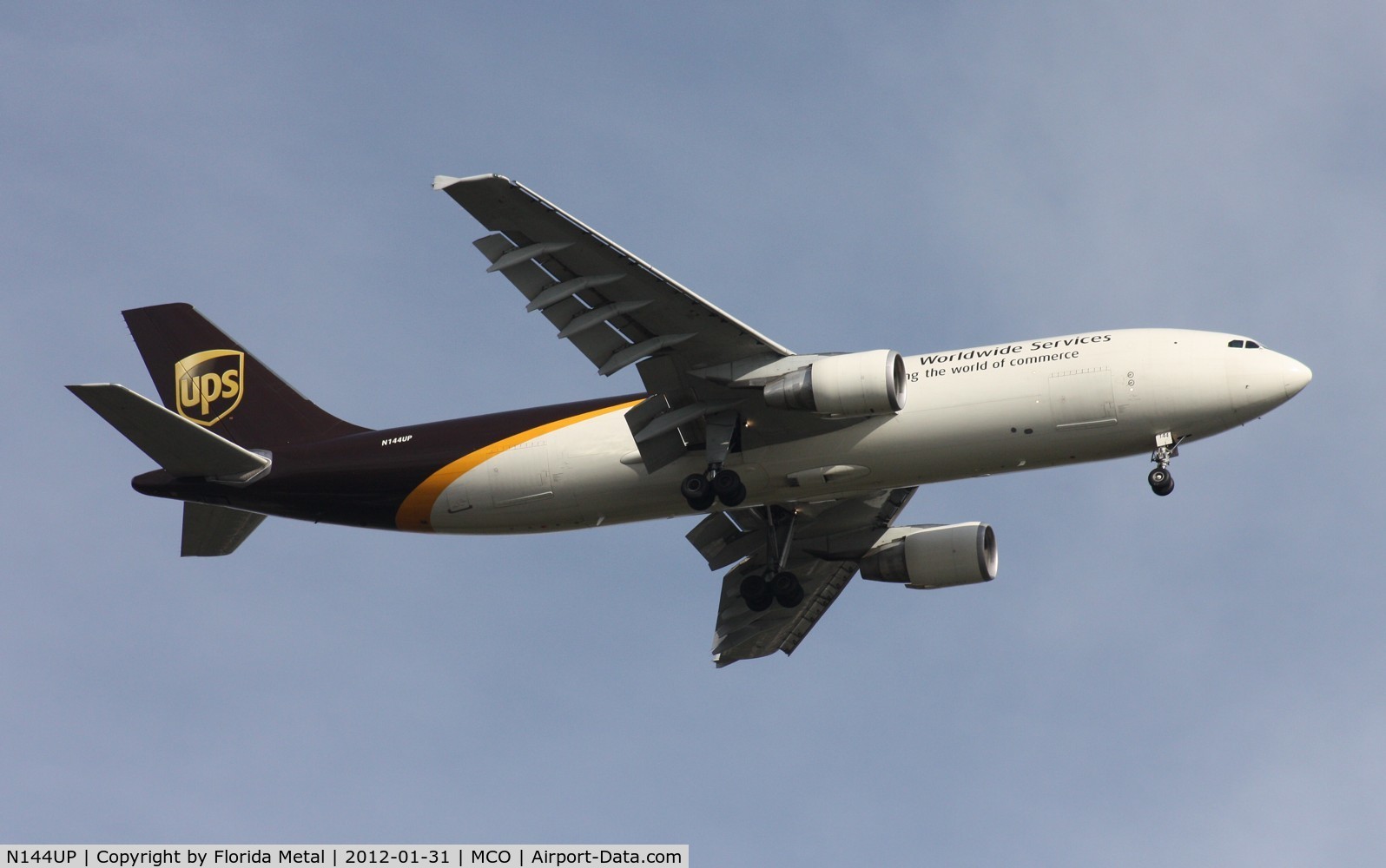 N144UP, 2002 Airbus A300F4-622R C/N 827, UPS A300