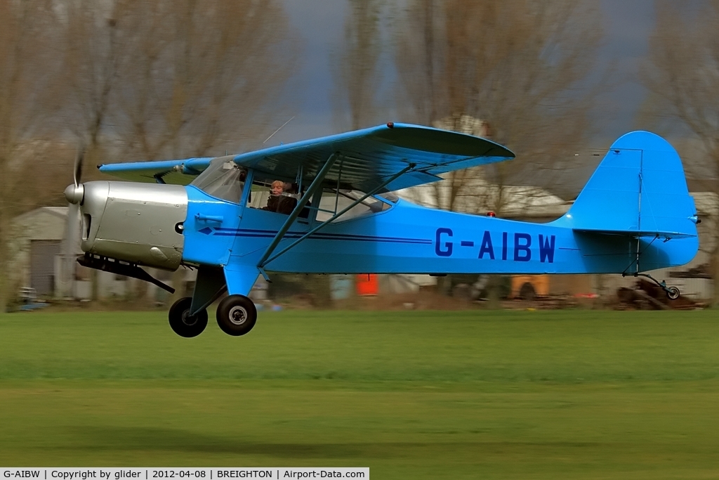 G-AIBW, 1946 Auster J-1N Alpha C/N 2158, Off for some local flying