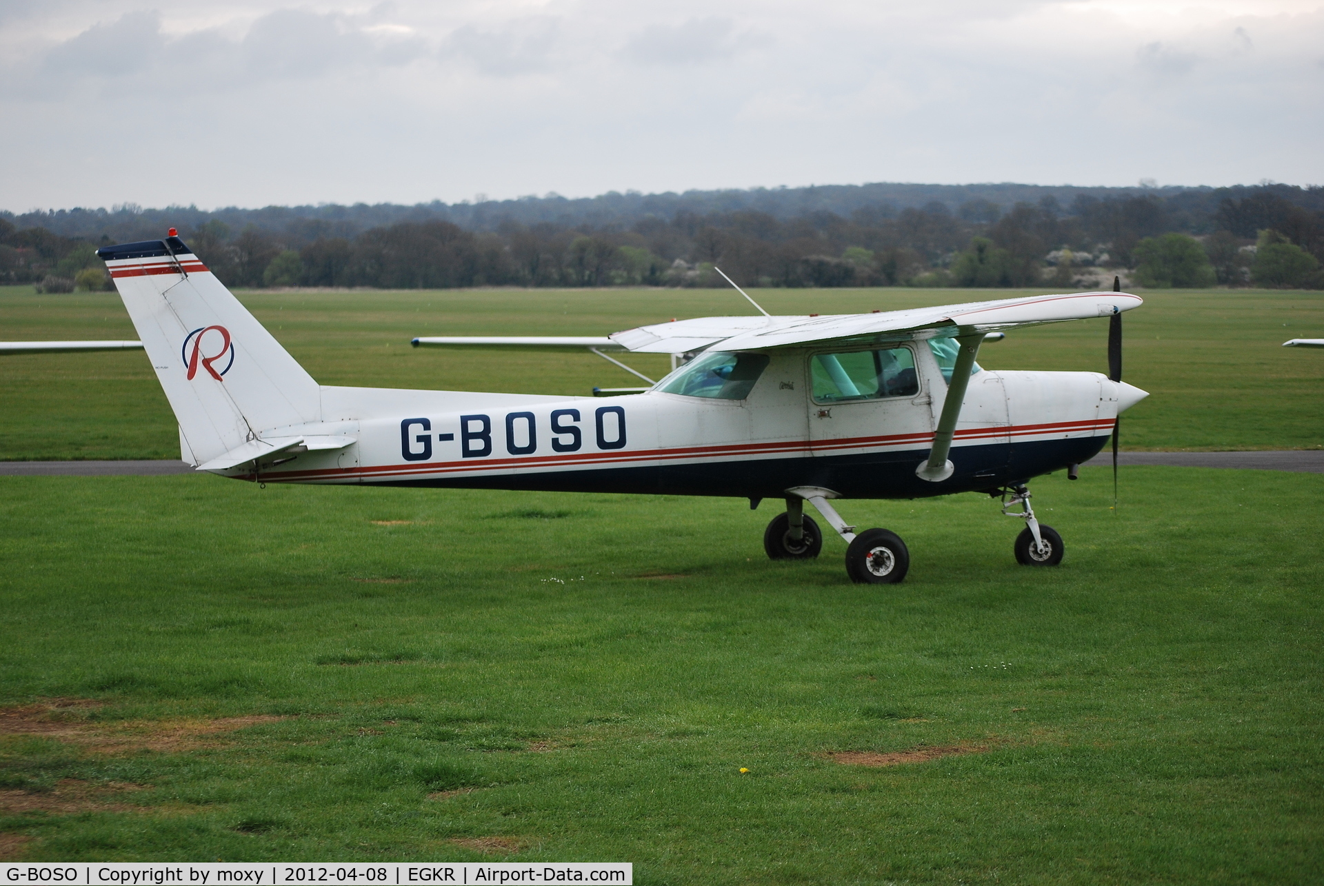 G-BOSO, 1981 Cessna A152 Aerobat C/N A152-0975, Cessna A152 at Redhill Ex N761PD