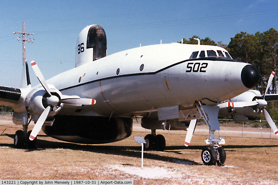 143221, Lockheed EC-121K Warning Star C/N 1049A-4495, US Navy Air Museum, Pensacola