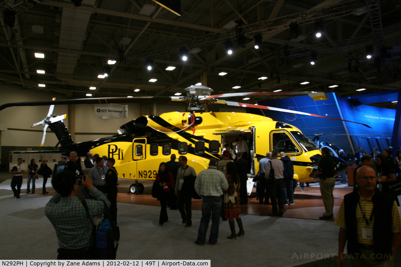N292PH, 2004 Sikorsky S-92A C/N 920008, On display at Heli-Expo - 2012 - Dallas, Tx