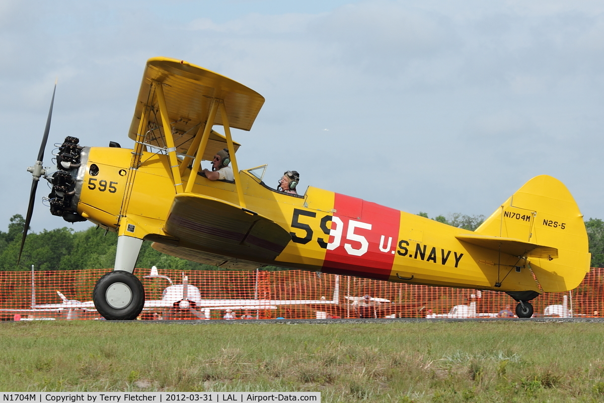 N1704M, 1943 Boeing E75 C/N 75-8595, 1943 Boeing E75, c/n: 75-8595 ex Bu43501 at 2012 Sun N Fun