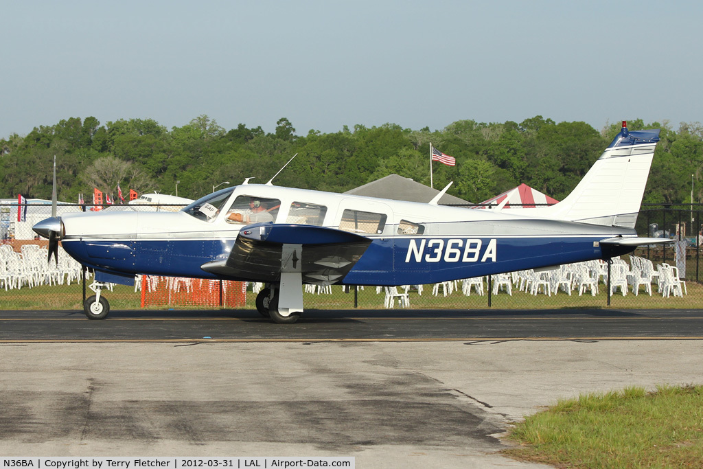 N36BA, 1976 Piper PA-32R-300 Cherokee Lance C/N 32R-7680442, 1976 Piper PA-32R-300, c/n: 32R-7680442 at 2012 Sun N Fun