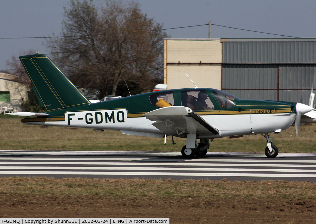 F-GDMQ, 1982 Socata TB-20 Trinidad C/N 282, On take off...