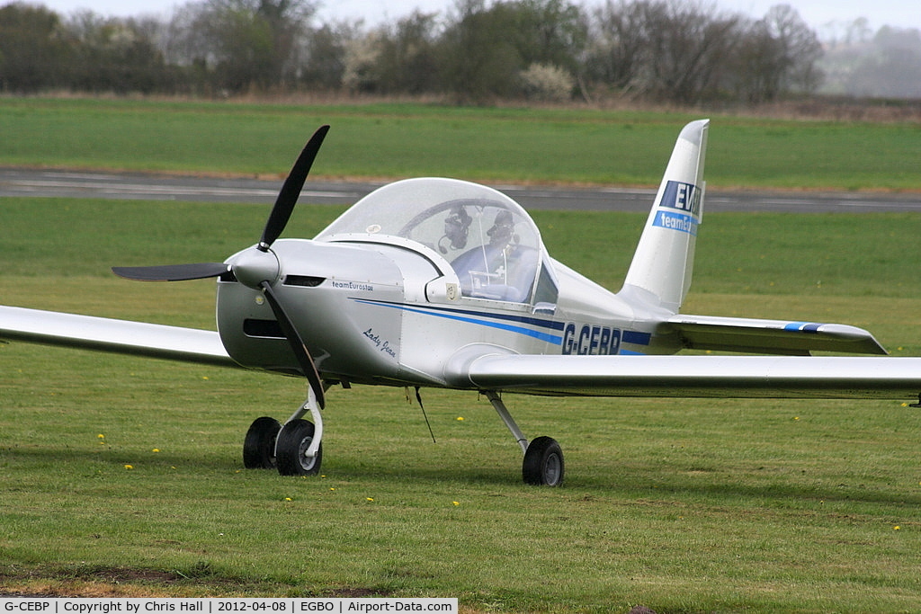 G-CEBP, 2006 Aerotechnik EV-97 Eurostar C/N 2825, privately owned