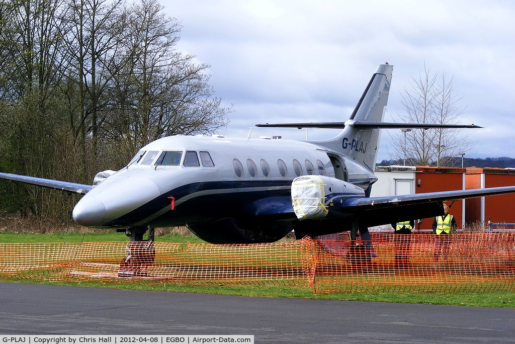 G-PLAJ, 1987 British Aerospace BAe-3112 Jetstream 31 C/N 738, Amber Airways Ltd