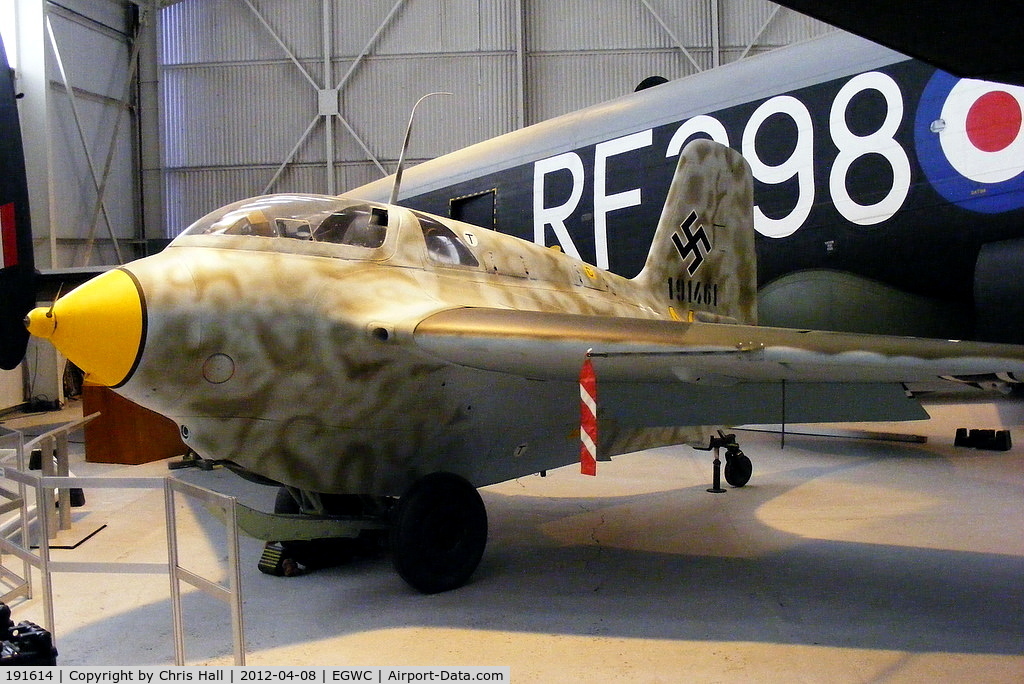 191614, 1945 Messerschmitt Me-163B-1a Komet C/N 191614, in a new colour scheme from my last visit