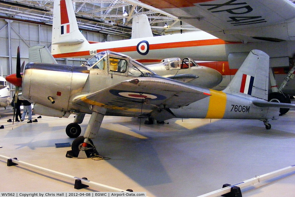 WV562, Percival P-56 Provost T.1 C/N PAC/56/108, at the RAF Museum, Cosford