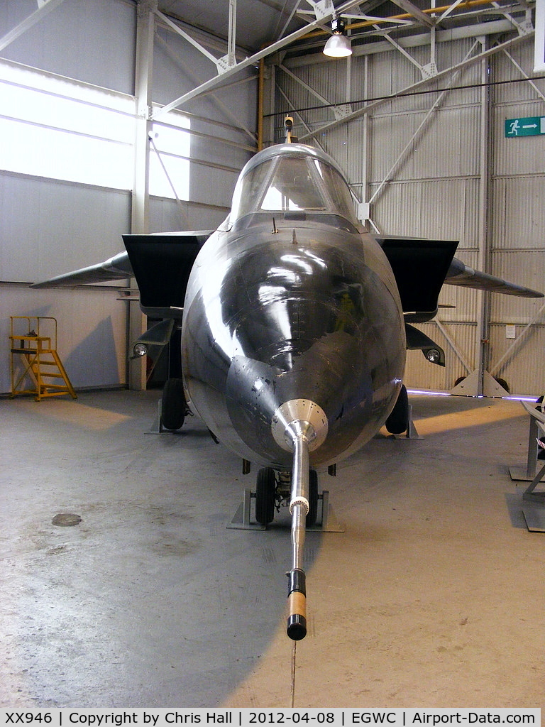 XX946, 1974 Panavia Tornado GR.1 C/N P.02, at the RAF Museum, Cosford
