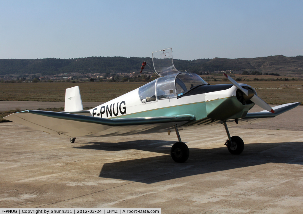 F-PNUG, Jodel D-112 C/N 1155, Outside his hangar...