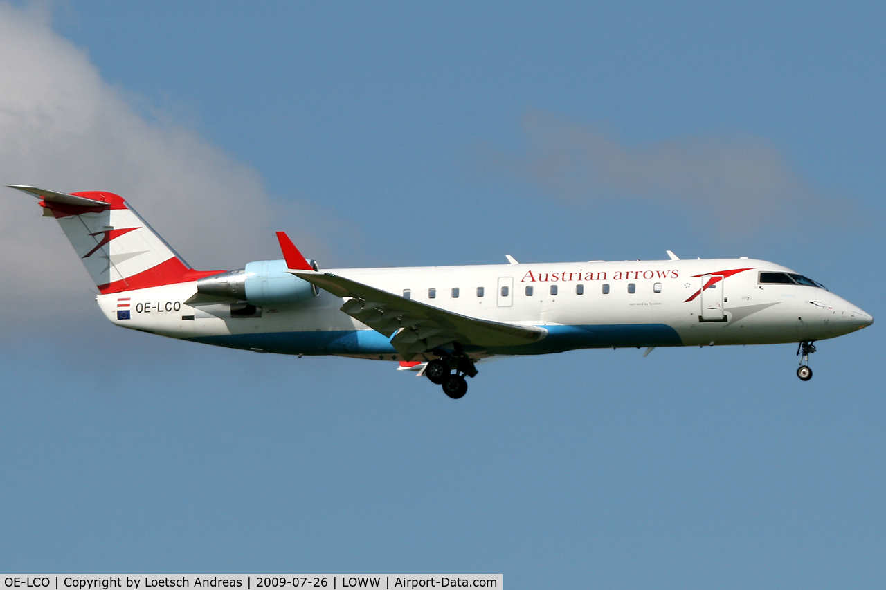 OE-LCO, 2000 Canadair CRJ-200LR (CL-600-2B19) C/N 7371, named 