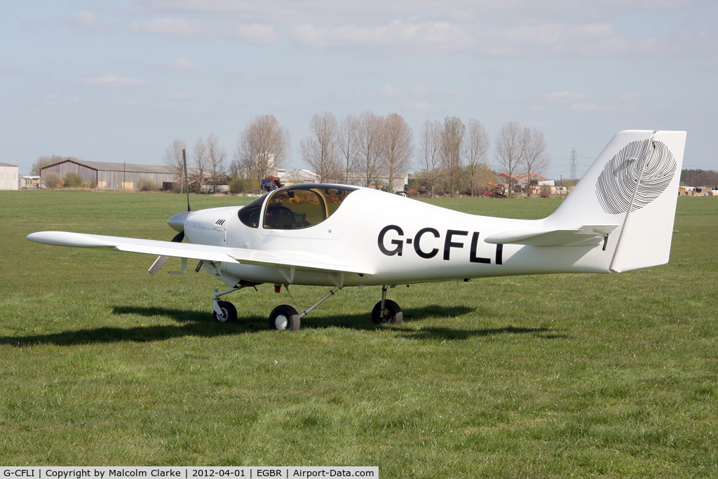 G-CFLI, 2010 Europa Tri Gear C/N PFA 247-13144, Europa, Breighton Airfield's 2012 April Fools Fly-In.