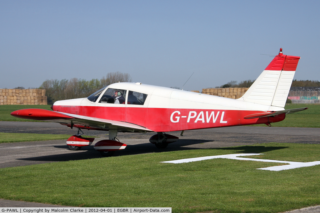 G-PAWL, 1968 Piper PA-28-140 Cherokee C/N 28-24456, Piper PA-28-140 Cherokee, Breighton Airfield's 2012 April Fools Fly-In.