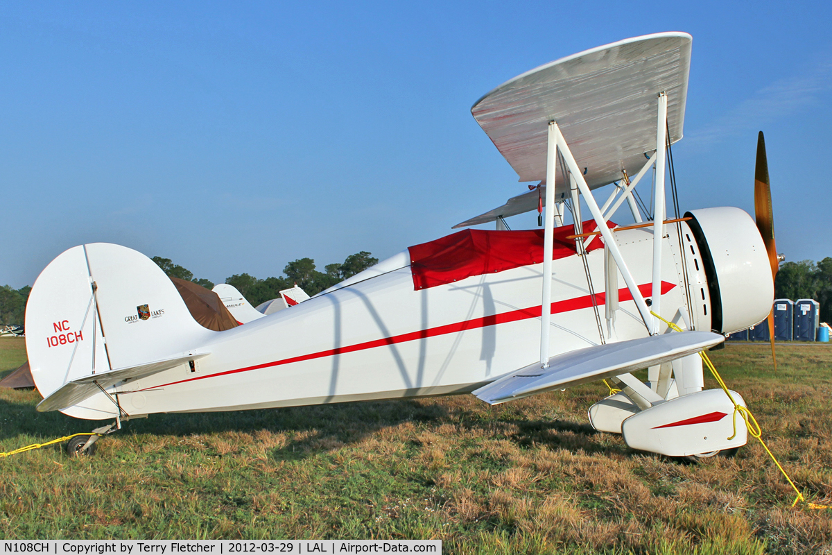 N108CH, 1931 Great Lakes 2T-1E Sport Trainer C/N 235, 1960 Great Lakes 2T-1E, c/n: 235 at 2012 Sun N Fun