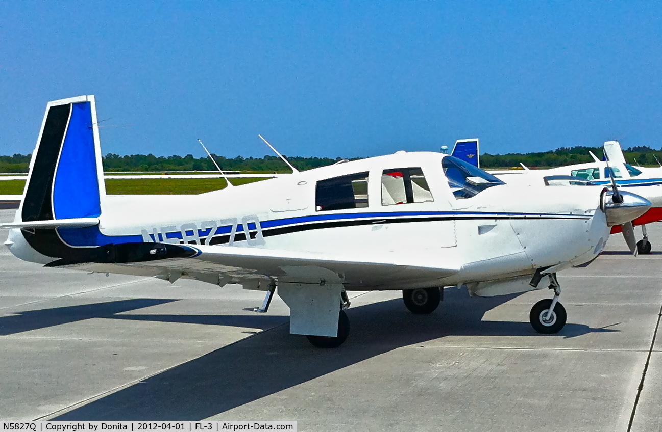 N5827Q, 1965 Mooney M20E C/N 859, For Sale $52,000 Serial #859 Restored completely. 201 cowl enclosure, new windows, grey leather interior. Located FL-37 SMOH 941 dseree@bellsouth.net 772-283-2489