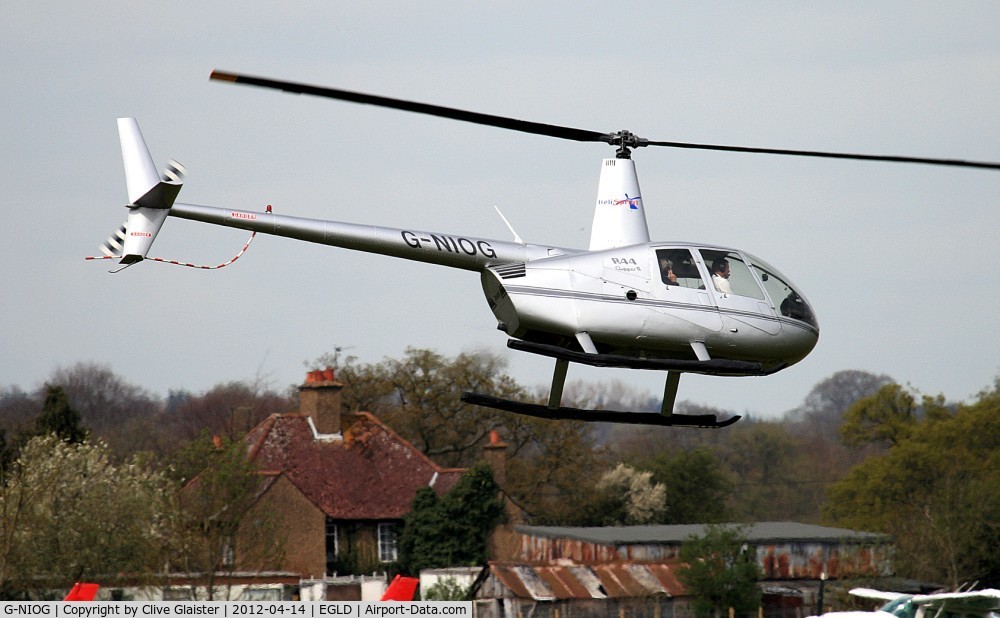 G-NIOG, 2004 Robinson R44 Clipper II C/N 10471, Originally owned to; Farm Aviation Ltd in September 2004 & currently with; Helicopter Sharing Ltd since July 2011
