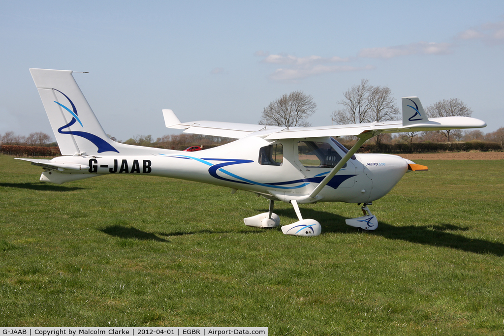 G-JAAB, 2006 Jabiru UL-D C/N 655, Jabiru UL-D, Breighton Airfield's 2012 April Fools Fly-In.