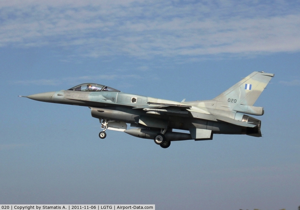 020, 2006 Lockheed Martin F-16C Fighting Falcon C/N WJ-20, 335 Sqn Tiger