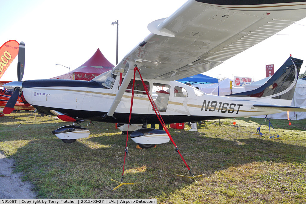 N916ST, 1999 Cessna 206H Stationair C/N 20608045, Static Exhibit at 2012 Sun N Fun