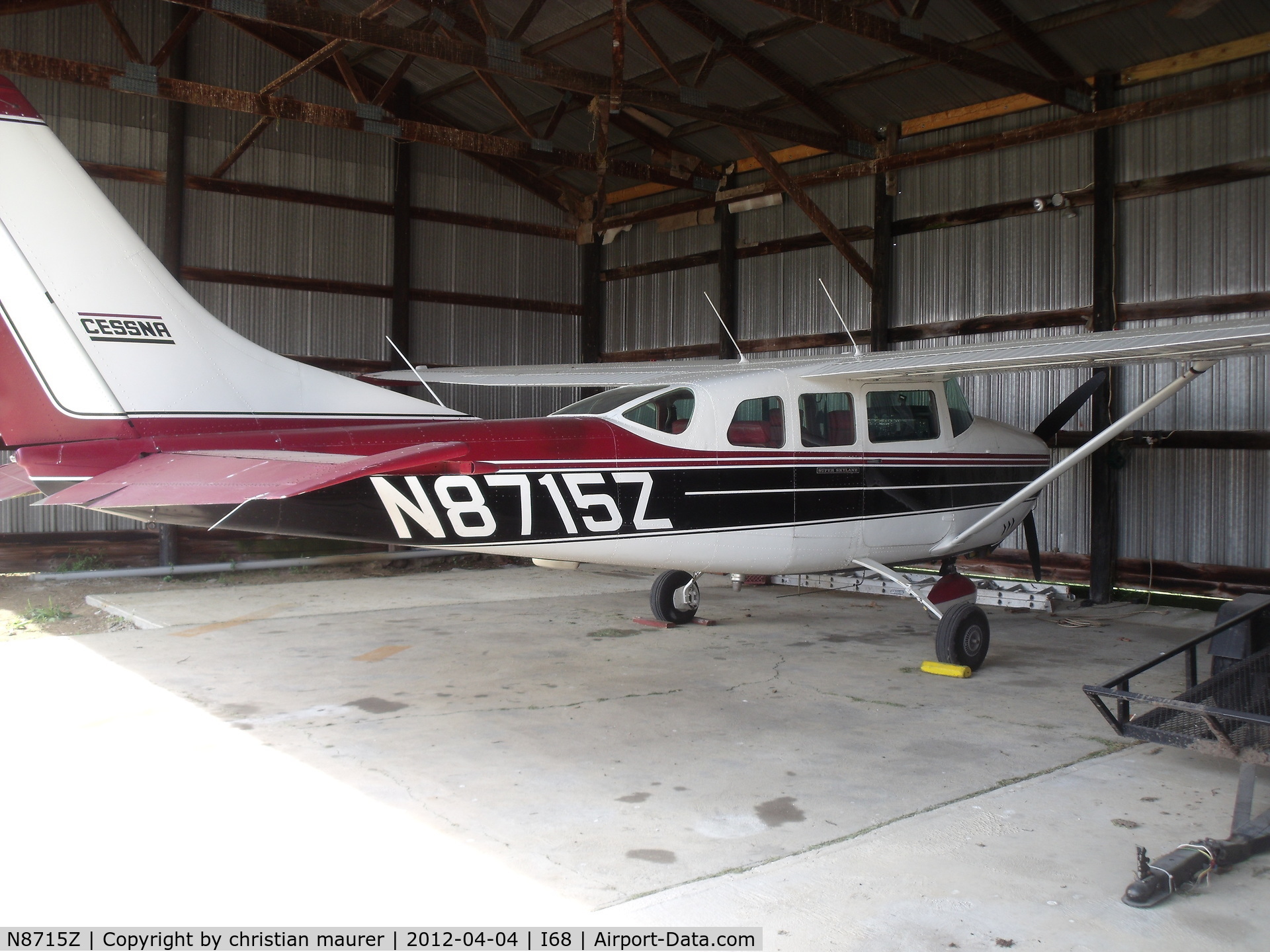 N8715Z, 1968 Cessna P206C Super Skylane C/N P206-0515, cessna 206