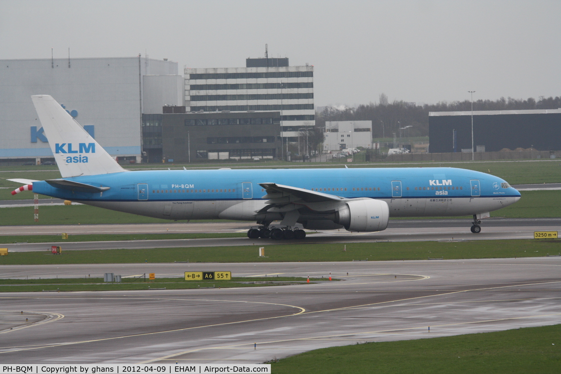 PH-BQM, 2006 Boeing 777-206/ER C/N 34712, Klm Asia