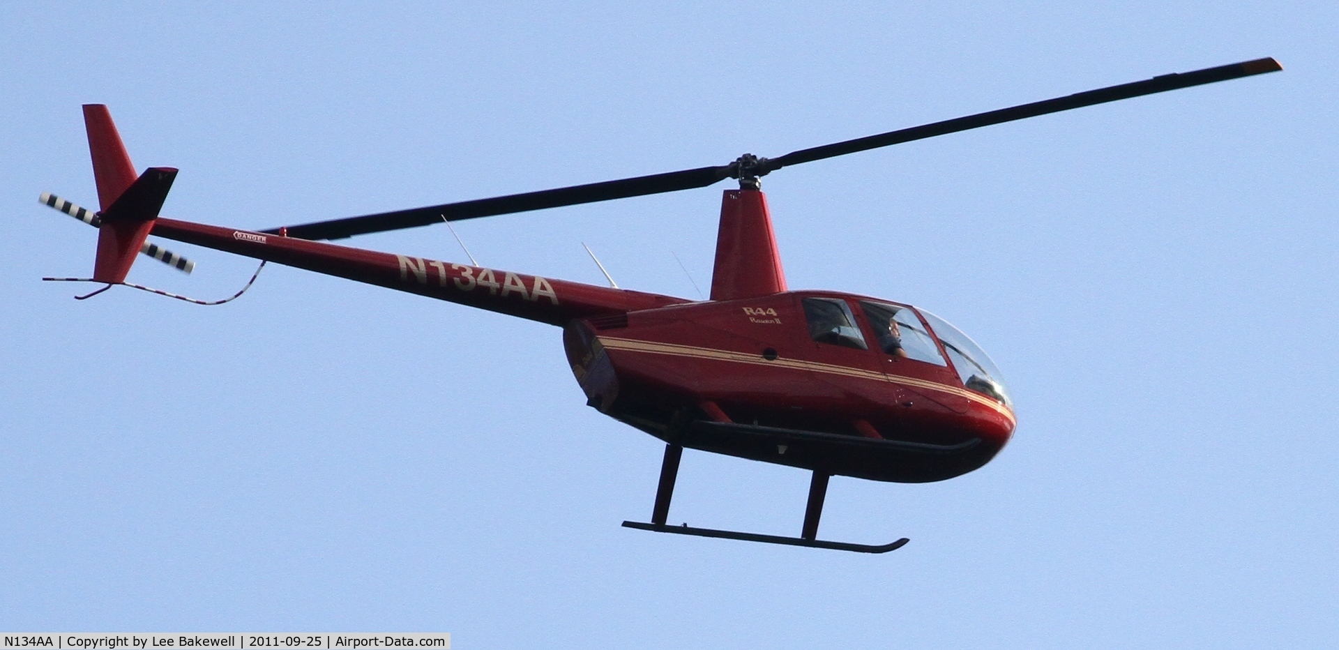 N134AA, Robinson R44 II C/N 11086, While operating over Forest Lake, MN
