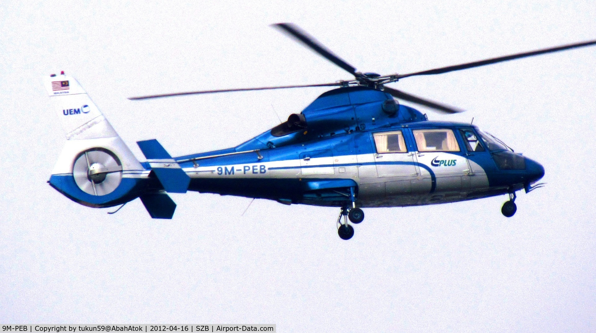 9M-PEB, Eurocopter AS-365N-3 Dauphin 2 C/N 6676, Plus Bhd