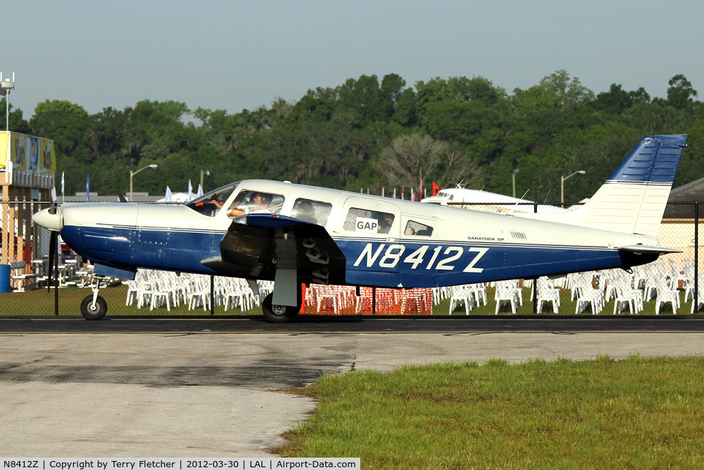 N8412Z, 1981 Piper PA-32R-301 Saratoga C/N 32R-8113086, 1981 Piper PA-32R-301, c/n: 32R-8113086 at 2012 Sun N Fun