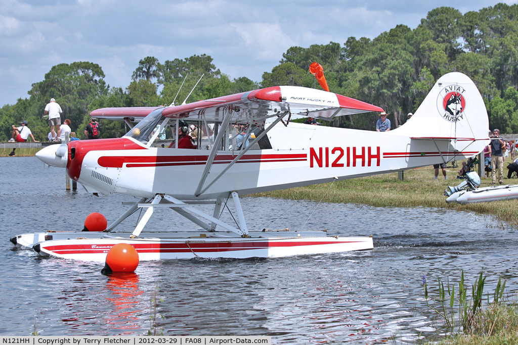N121HH, 1992 Aviat A-1 Husky C/N 1209, at 2012 Sun N Fun Splash-In at Lake Agnes