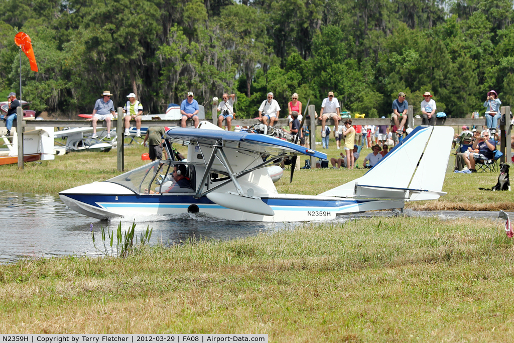 N2359H, 2000 Progressive Aerodyne Searey C/N 1DK135, at 2012 Sun N Fun Splash-In at Lake Agnes