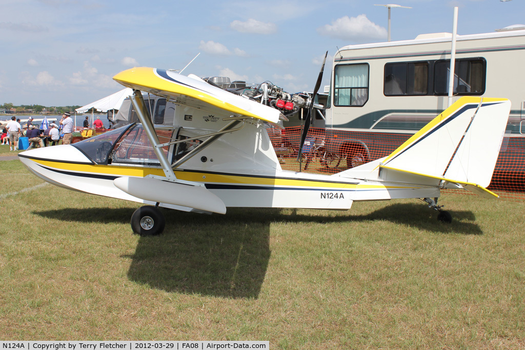 N124A, 2008 Progressive Aerodyne Searey C/N 1MK442C, at 2012 Sun N Fun Splash-In at Lake Agnes