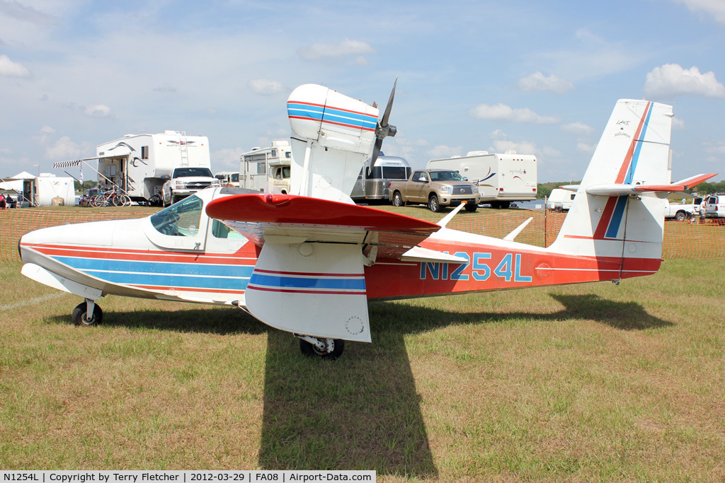 N1254L, 1976 Consolidated Aeronautics Inc. Lake LA-4-200 C/N 752, at 2012 Sun N Fun Splash-In at Lake Agnes