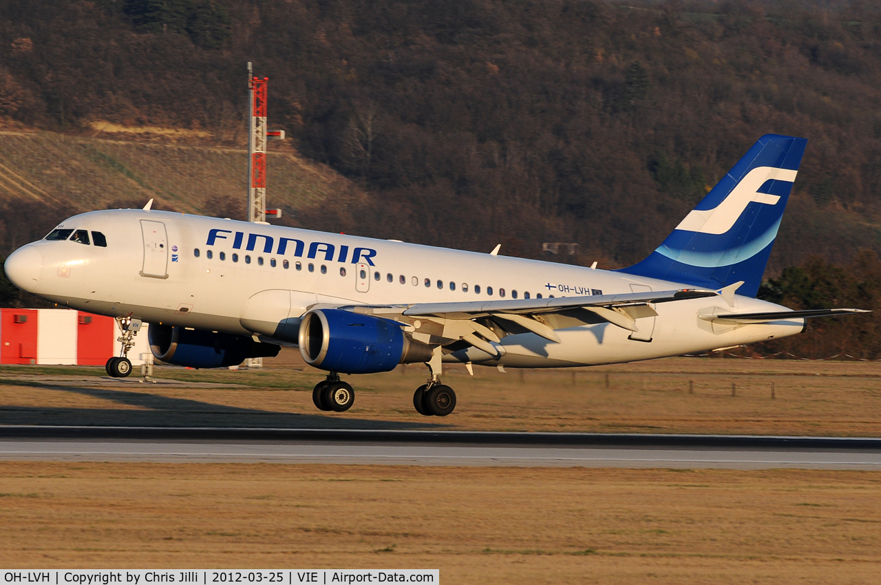 OH-LVH, 2000 Airbus A319-112 C/N 1184, Finnair
