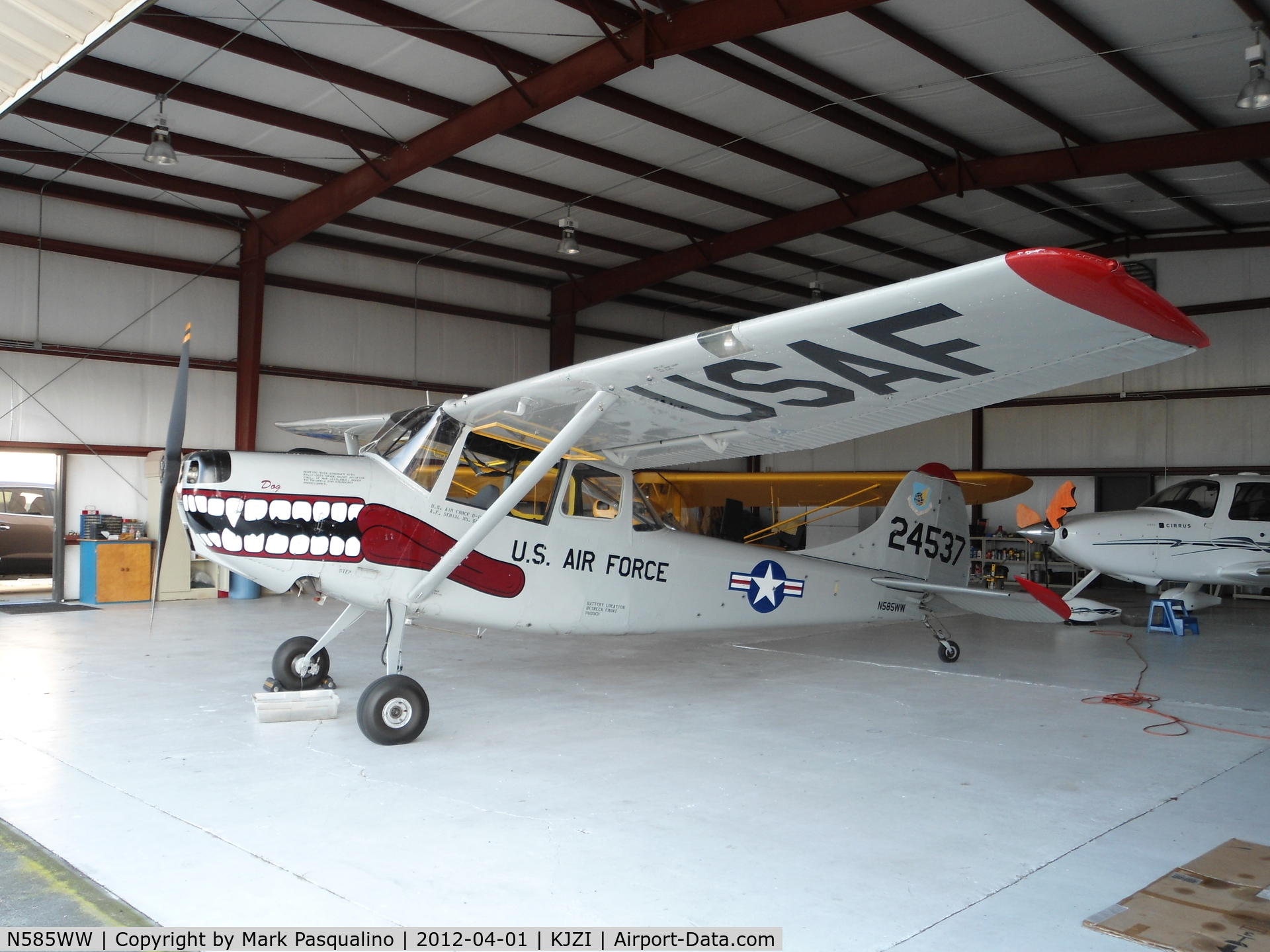 N585WW, Cessna L-19E Bird Dog C/N 24537, Cessna L-19E