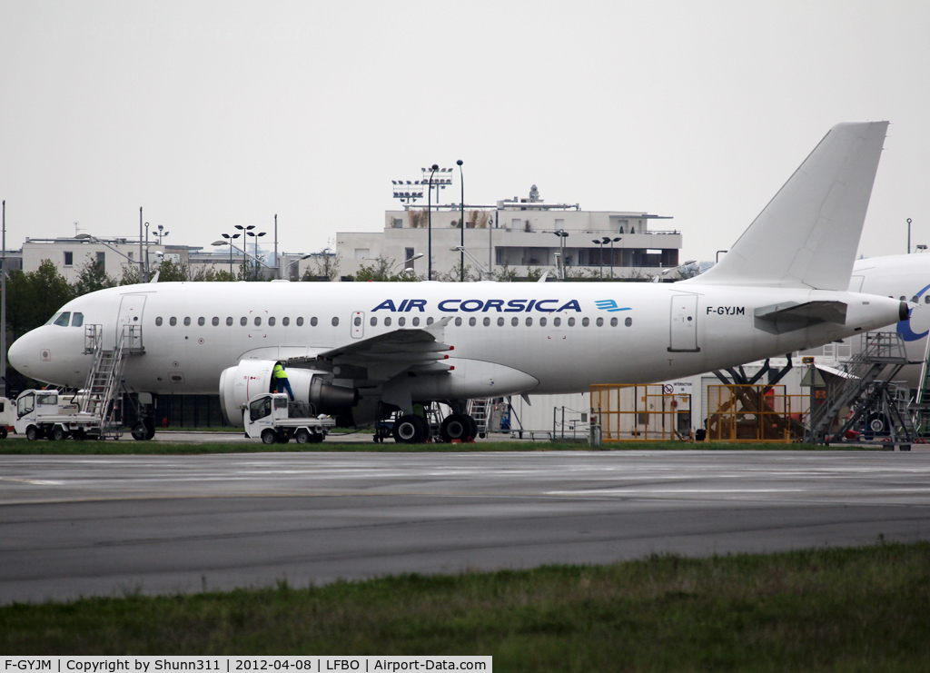 F-GYJM, 1999 Airbus A319-112 C/N 1145, On overhaul @ Air France facility... returned to lessor...