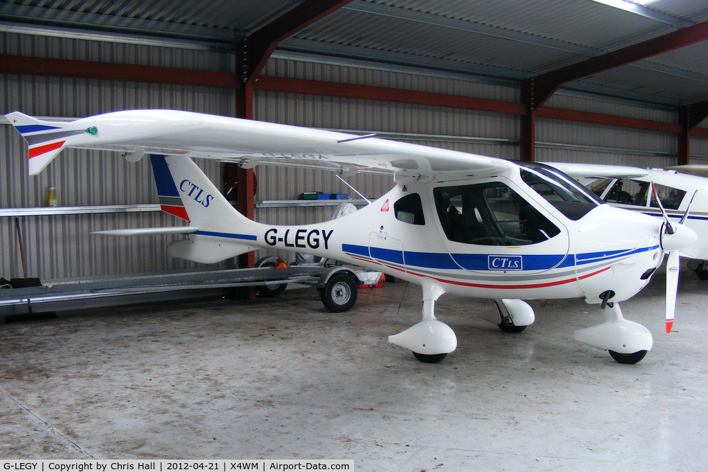 G-LEGY, 2008 Flight Design CTLS C/N F-08-09-13, resident aircraft