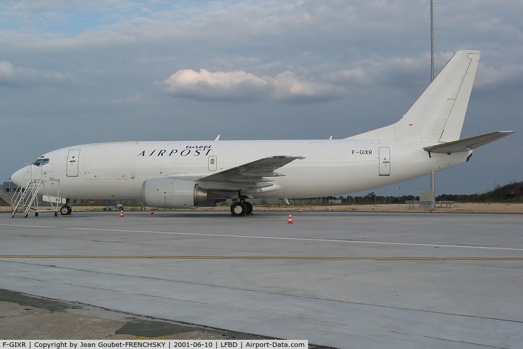 F-GIXR, 1992 Boeing 737-3H6 C/N 27125, Europe Airpost