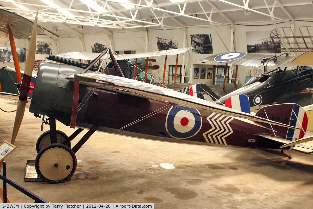 G-BWJM, 1981 Bristol M-1C Replica C/N NAW-2, Shuttleworth Collection at Old Warden