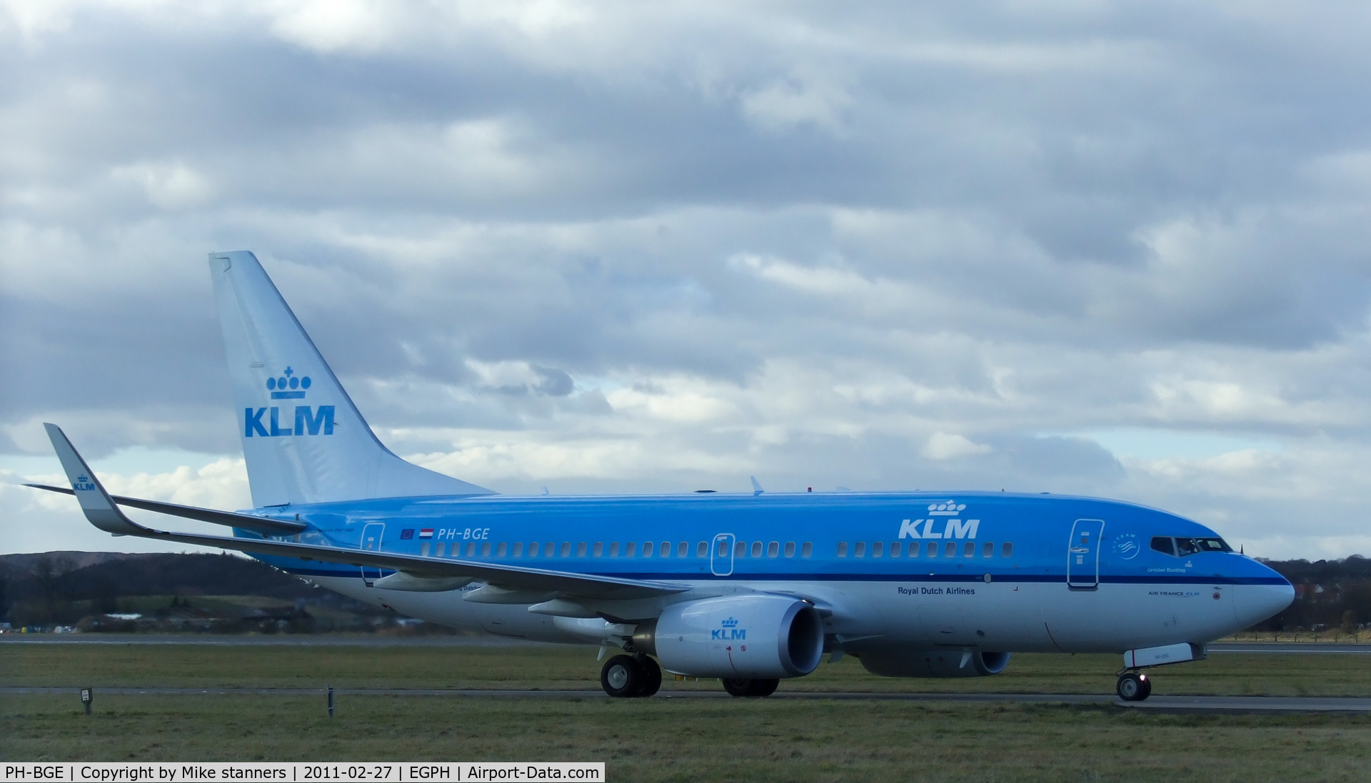 PH-BGE, 2008 Boeing 737-7K2 C/N 30371, 