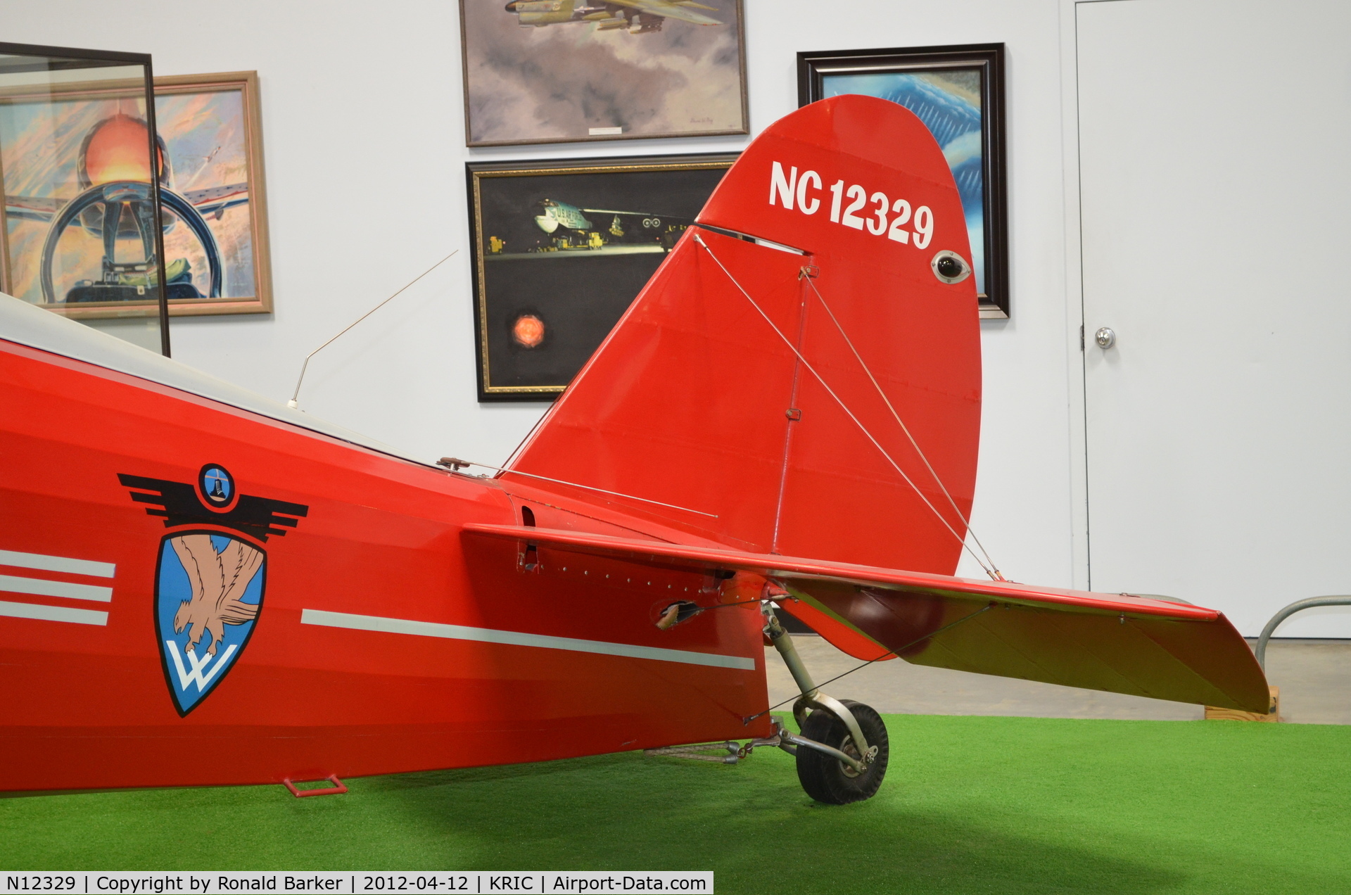 N12329, Curtiss-Wright Travel Air A-14-D C/N 2009, VA Aviation Museum