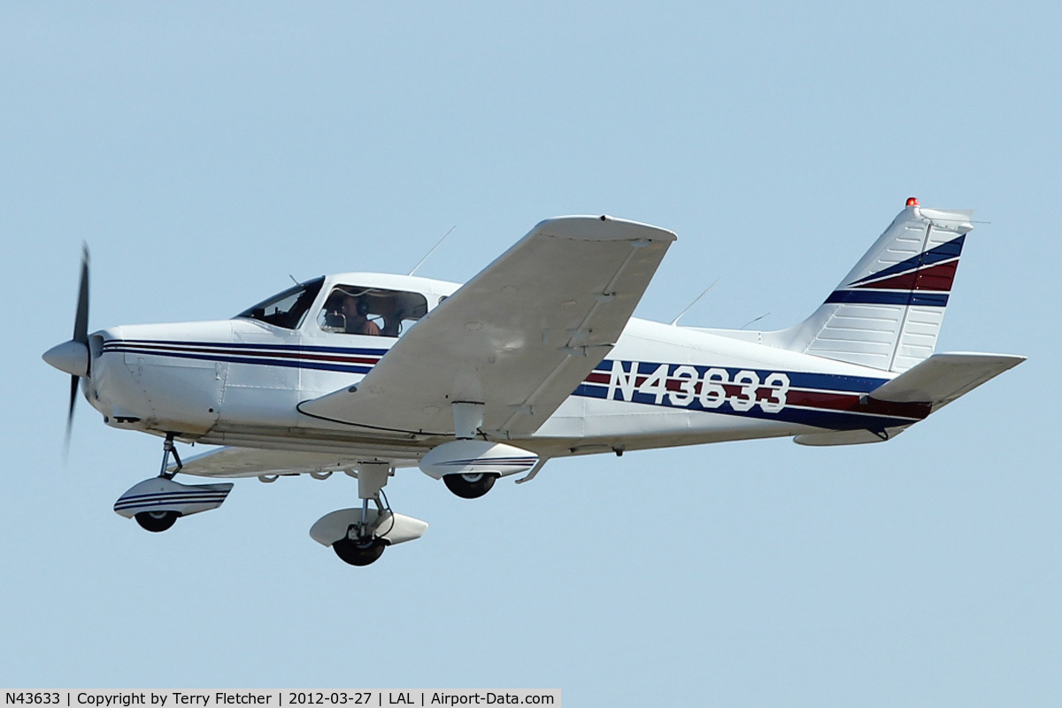 N43633, 1974 Piper PA-28-151 C/N 28-7415547, At 2012 Sun N Fun