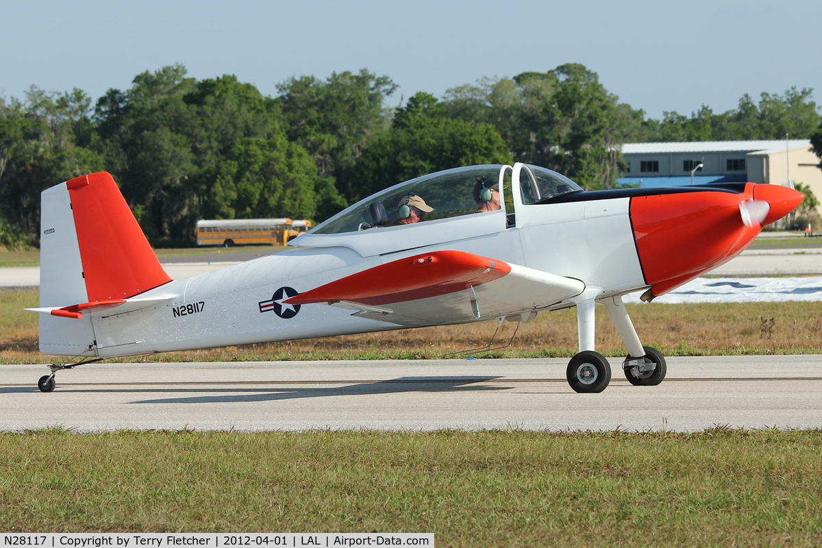 N28117, Vans RV-8 C/N 80188, At 2012 Sun N Fun